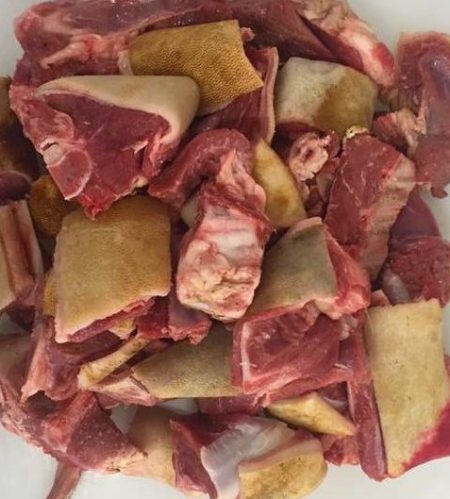 Freshly Processed Goat Meat