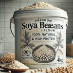 Soya Beans Flour in 4kg bowl