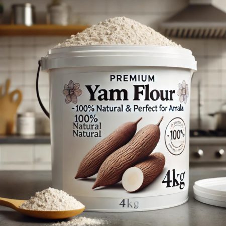 Yam Flour in 4kg bowl – 100% Natural
